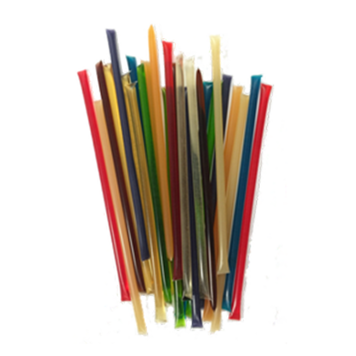 Assorted Honey Sticks, 50 Sticks Bare Honey