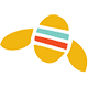 logo of Bare Honey is a wholesome beekeeping business, located in Minnesota.